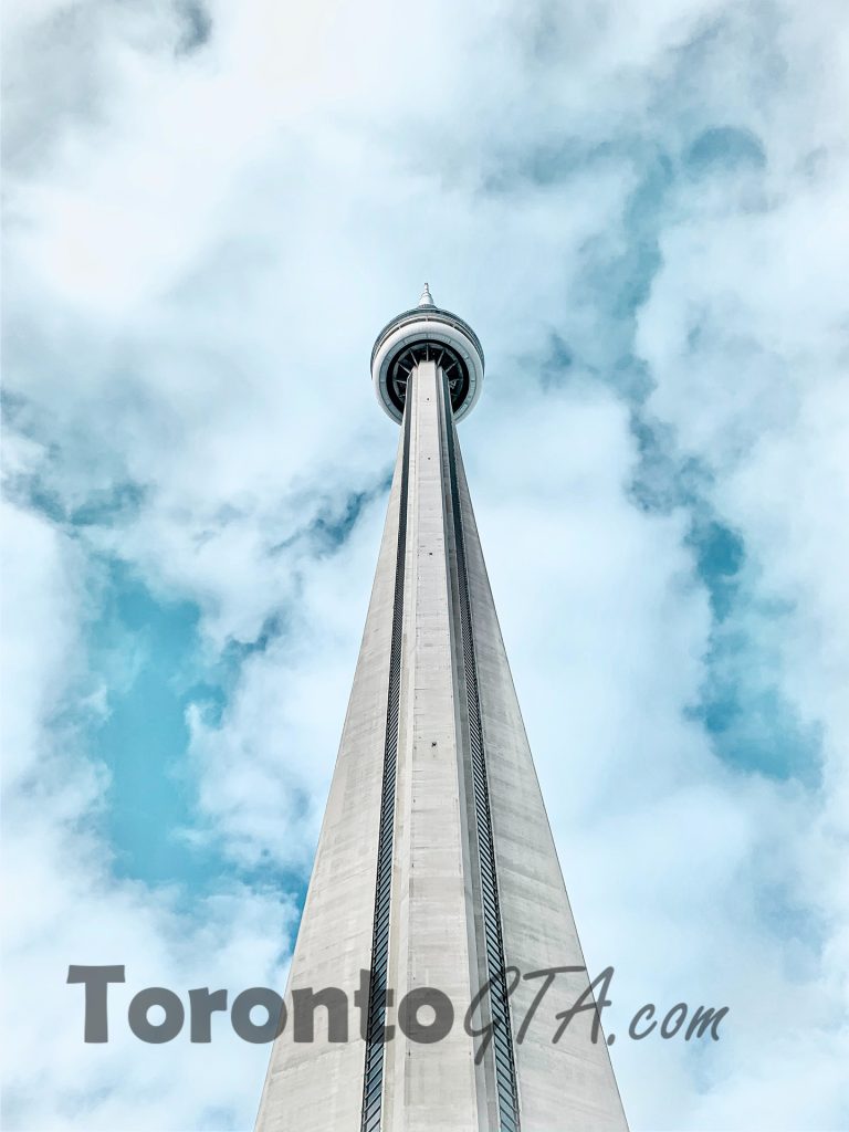 CN Tower from the ground up